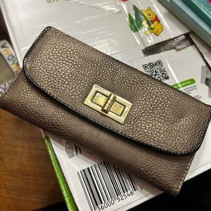 Elegant Brown Clutch Wallet